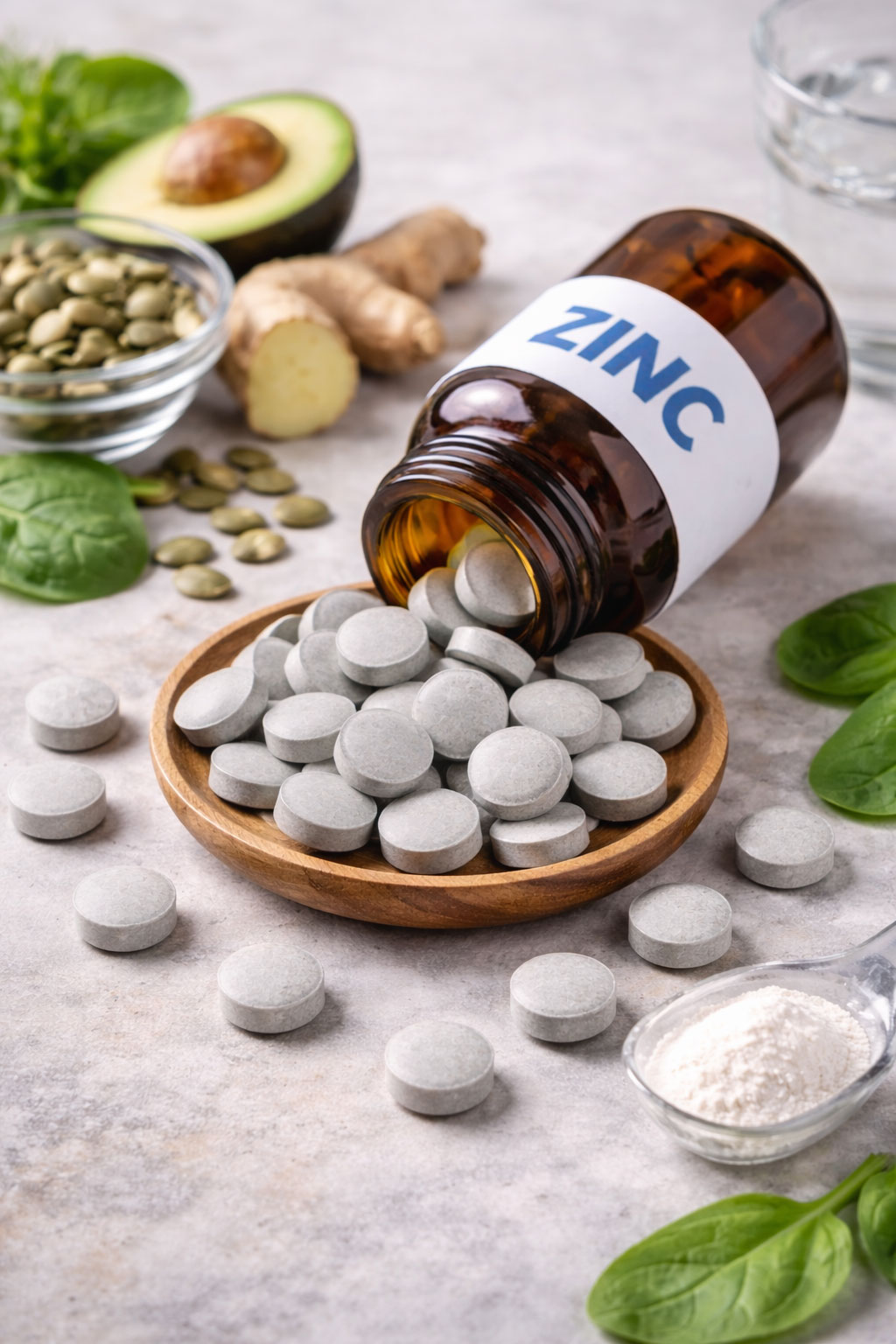 نحوه مصرف قرص زینک